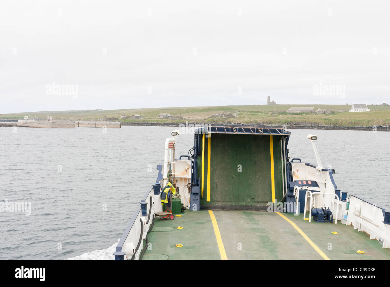 L'Tingwall Rousay, Ferry îles Orkney, Ecosse Banque D'Images