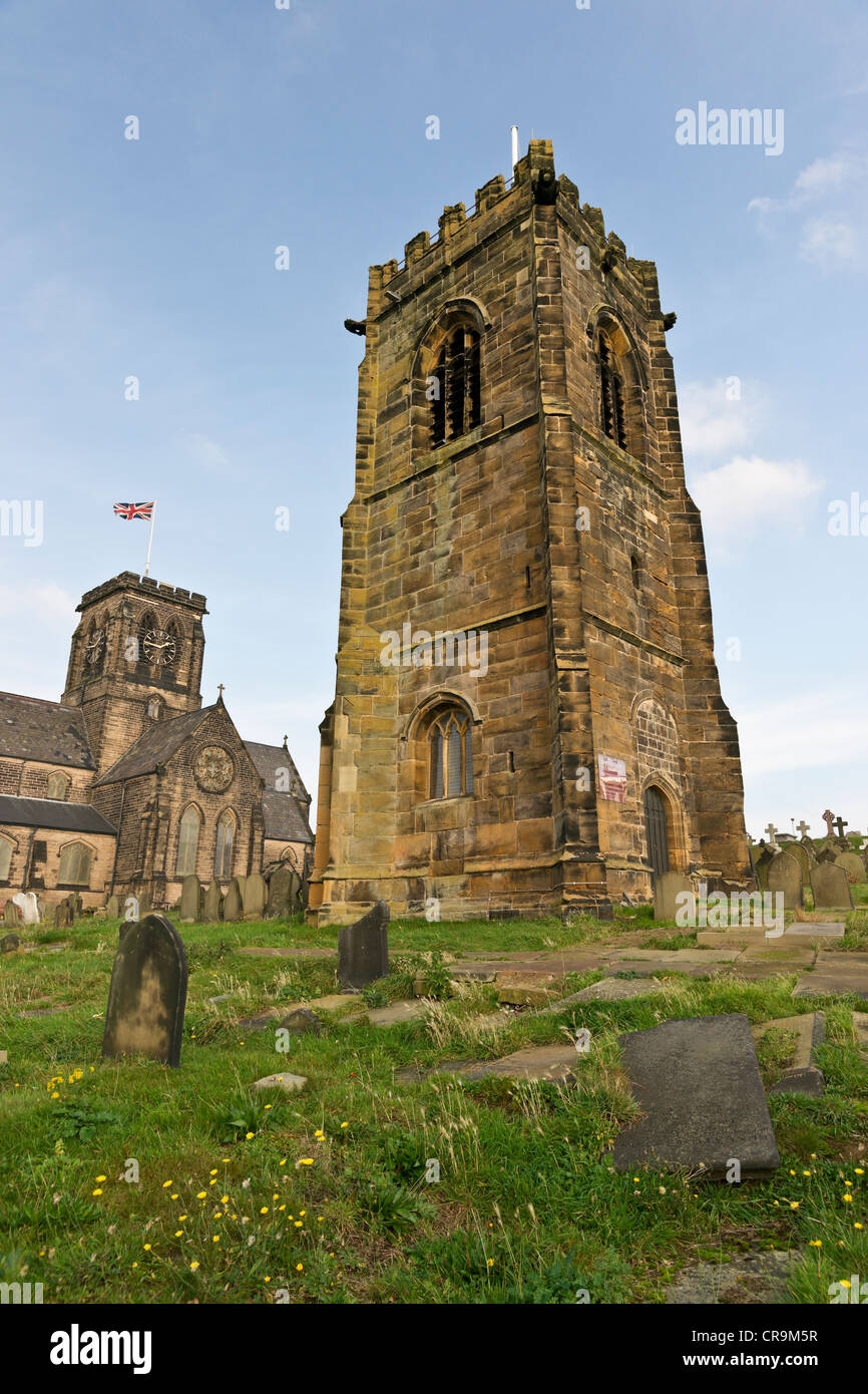 St Hilary's Church, Wallasey est dans la ville de Wallasey, Wirral, Angleterre. Banque D'Images