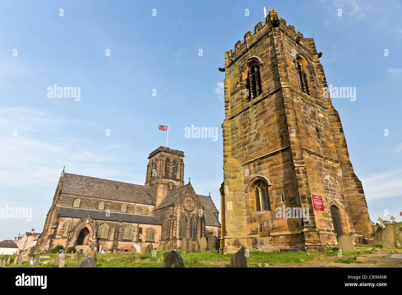 St Hilary's Church, Wallasey est dans la ville de Wallasey, Wirral, Angleterre. Banque D'Images