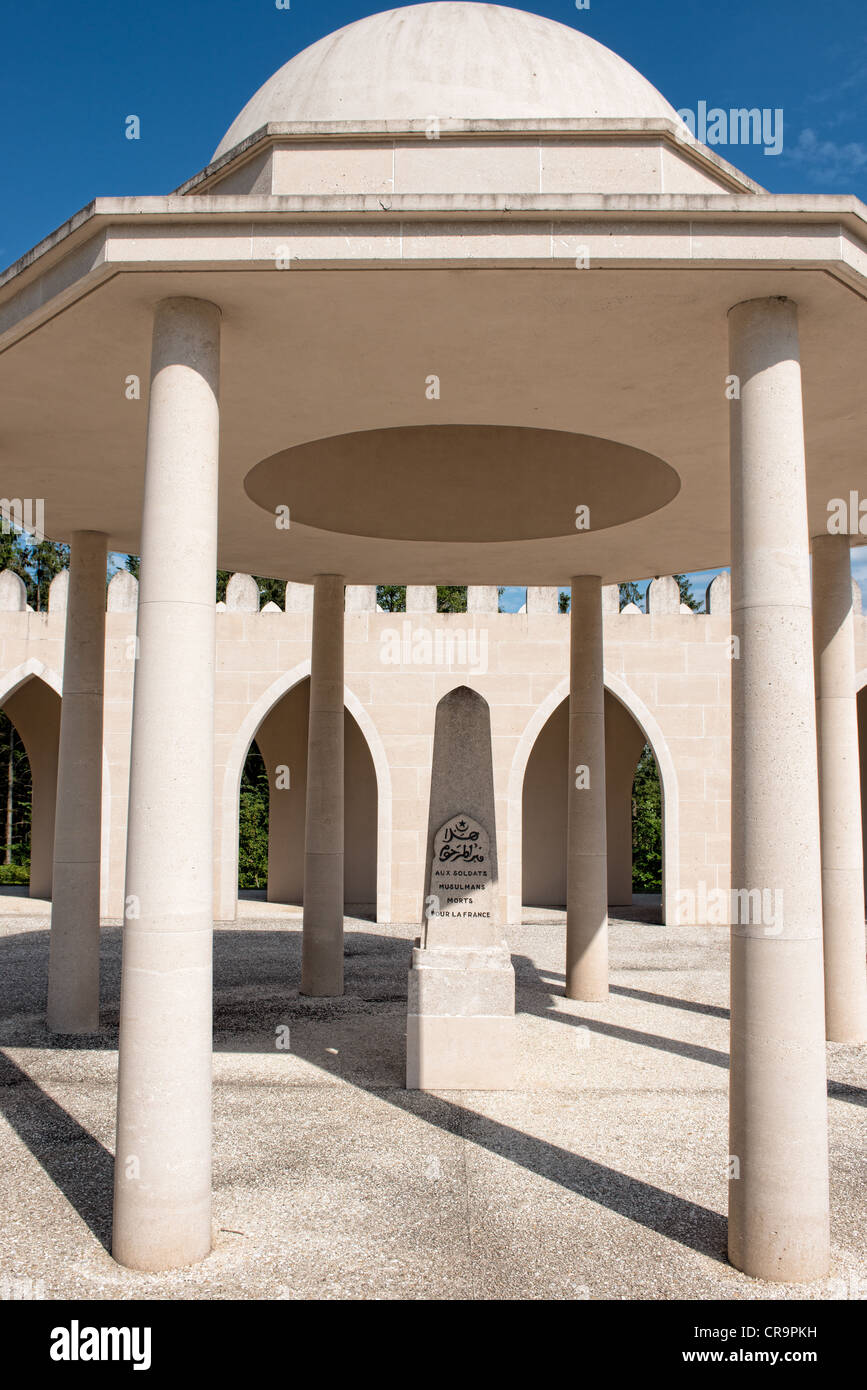 Mémorial musulman à Verdun Banque D'Images