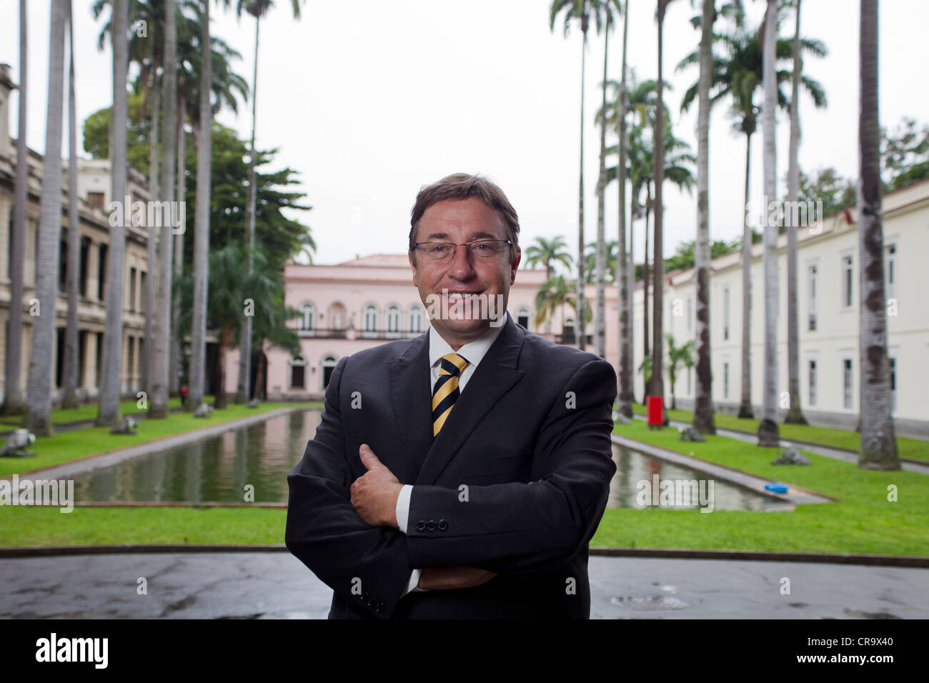 M. Achim Steiner, Directeur exécutif de l'Organisation des Nations Unies et Sous Secrétaire général, Rio de Janeiro, Brésil. Juin 6th, 2012. Banque D'Images