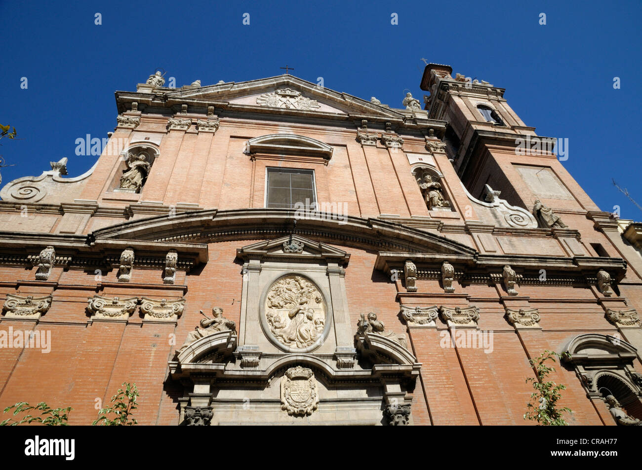 De l'église Iglesia de Santa Tomás et San Felipe Neri, Valencia, Espagne, Europe Banque D'Images