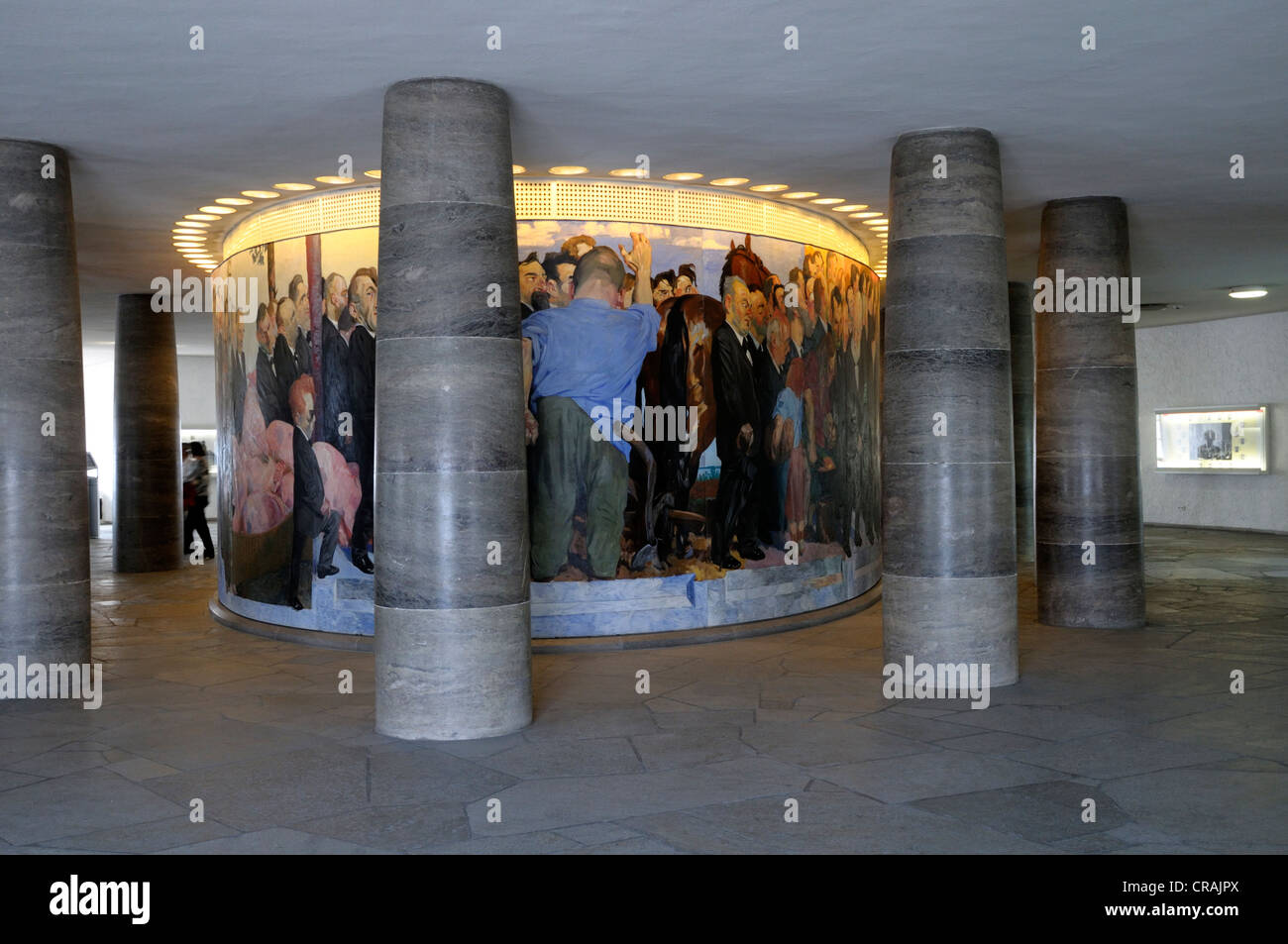 Hall, St Paul's Church, Frankfurt am Main, Hesse, Germany, Europe Banque D'Images