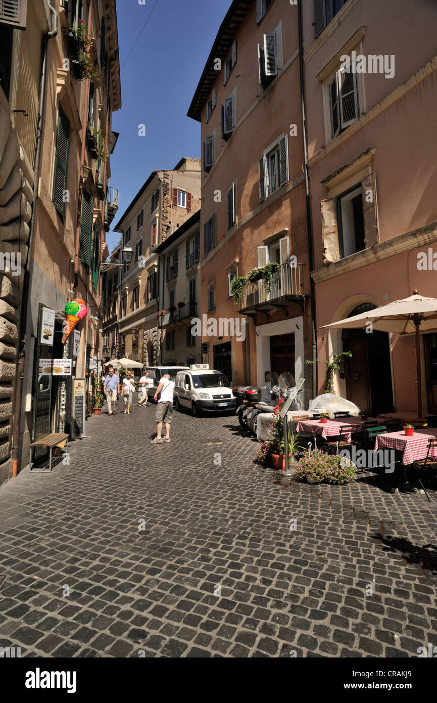 Italie, Rome, via del Governo Vecchio Banque D'Images