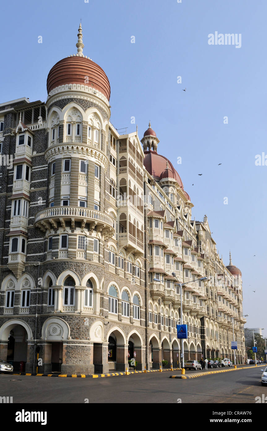 Taj Mahal Hotel, quartier de Colaba, Mumbai, Maharashtra, Inde, Asie Banque D'Images