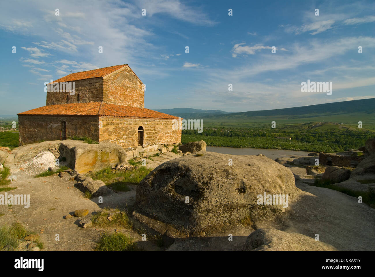 Uplistsulis Eklesia Princes, église, Uplistsikhe, Géorgie, au Moyen-Orient Banque D'Images