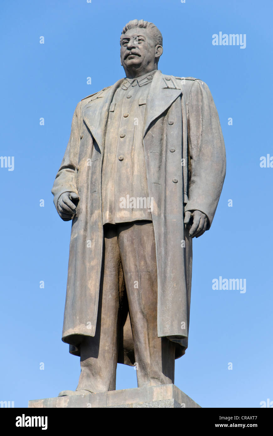 Statue de Staline, Gori, en Géorgie, au Moyen-Orient Banque D'Images