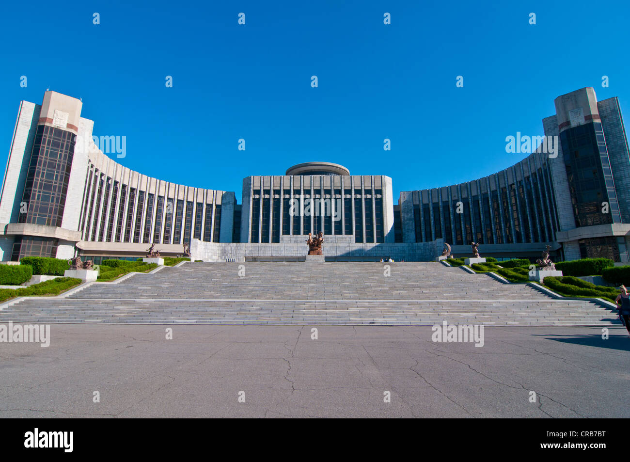 Le Palais des enfants, Pyongyang, Corée du Nord, d'Asie Banque D'Images