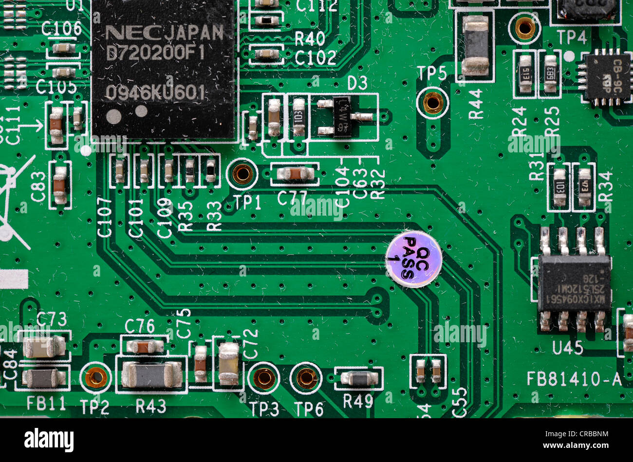 Circuit imprimé, carte d'extension PCI pour PC-3.0 USB Connection Banque D'Images