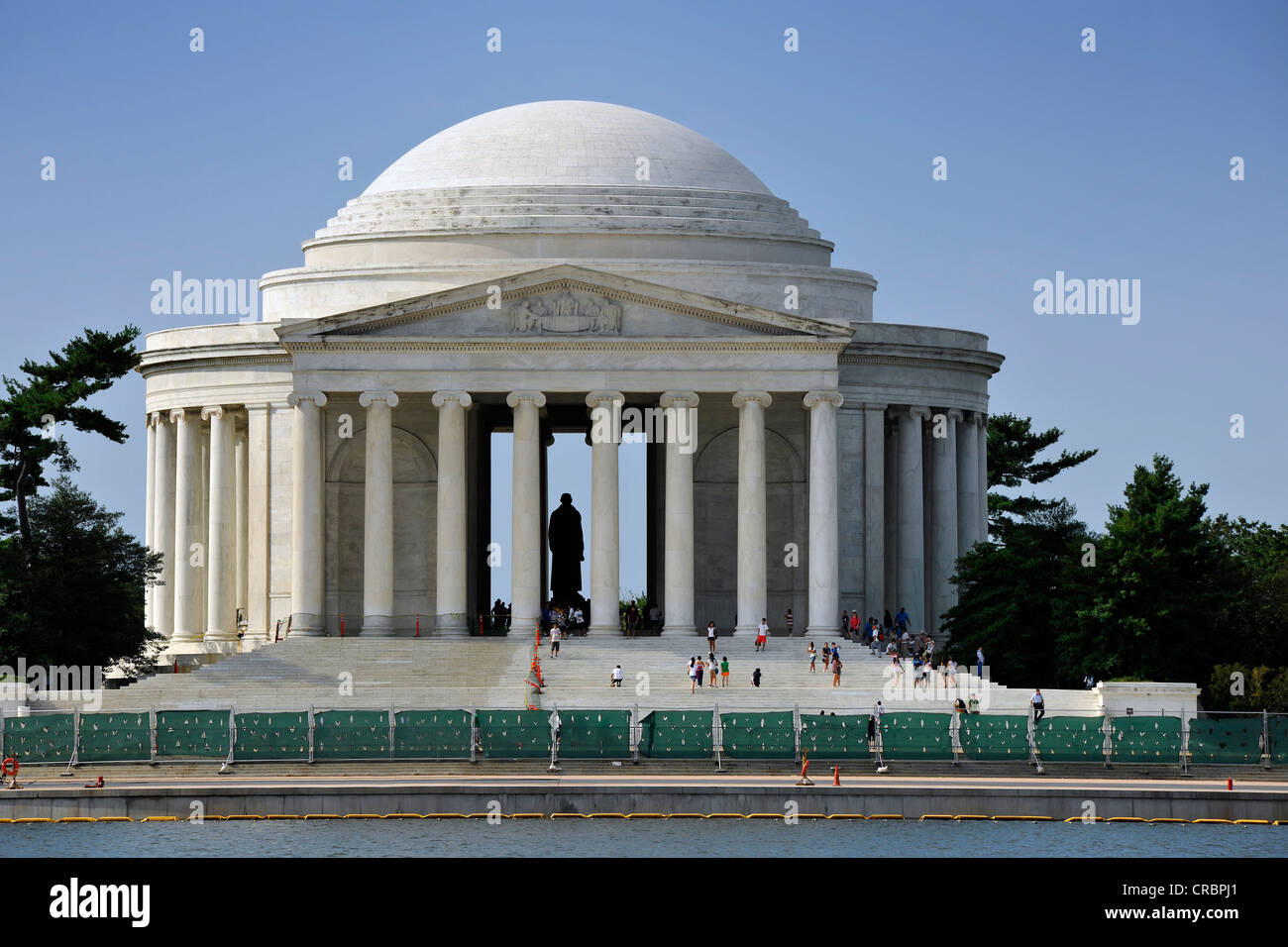 Thomas Jefferson Memorial, Washington DC, District of Columbia, United States of America, USA, PublicGround Banque D'Images