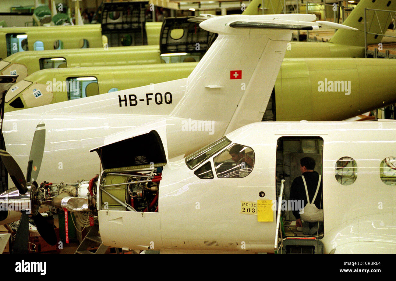 Pilatus Aircraft Ltd, Suisse Banque D'Images