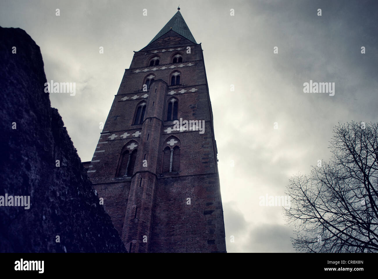 En LÜBECK MARIENKIRCHE Banque D'Images