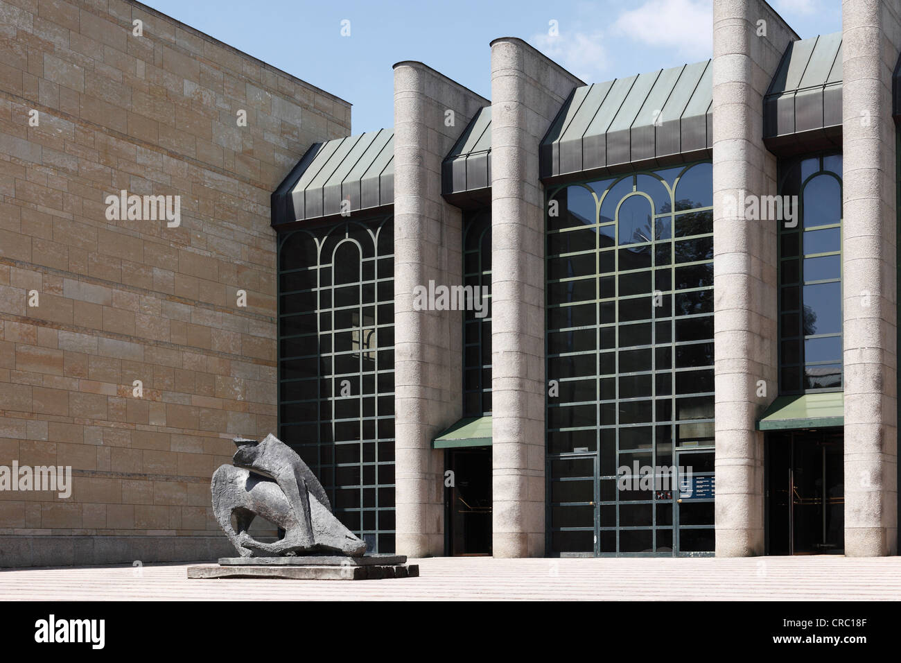 Neue Pinakothek art museum, Munich, Haute-Bavière, Bavière, Allemagne, Europe, PublicGround Banque D'Images