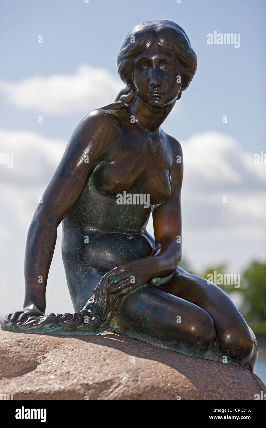 La Petite Sirène, Copenhague, Danemark, Europe Banque D'Images