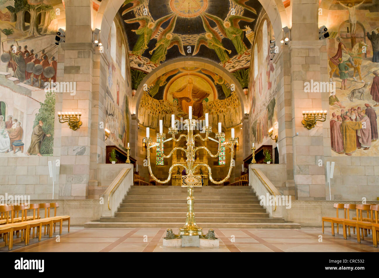 Vor Frue Kirke, la cathédrale de Viborg, l'intérieur, Viborg, Jutland, Danemark, Europe Banque D'Images