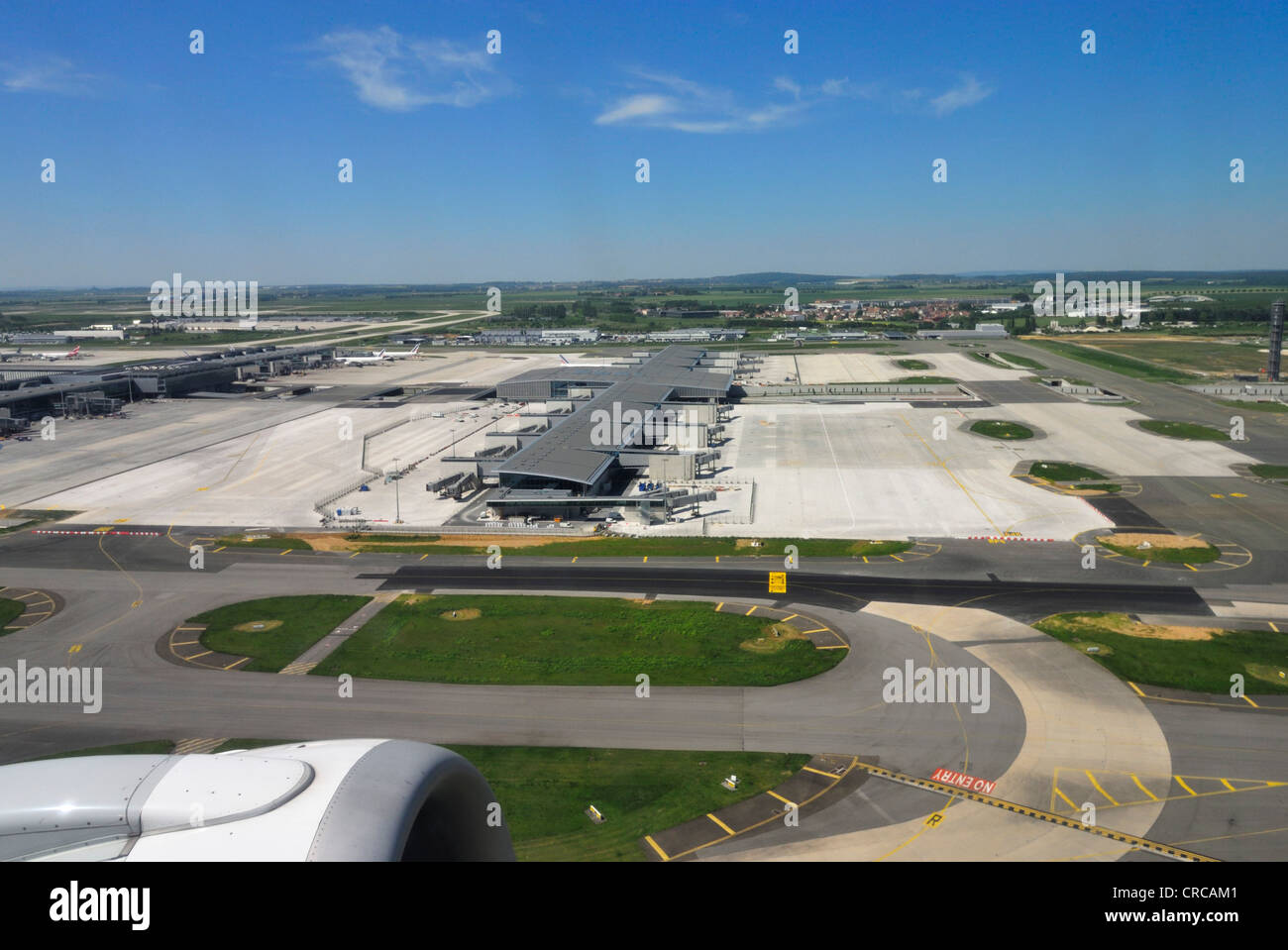 Le nouveau terminal S4 de l'aéroport Charles de Gaulle (CDG) (ouvert en juin 2012), Roissy, France (CDG) Banque D'Images