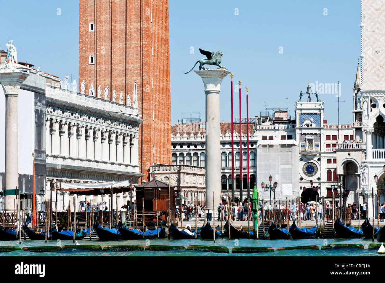 Le Bacino di San Marco, le bassin de Saint-Marc, le Campanile, la
