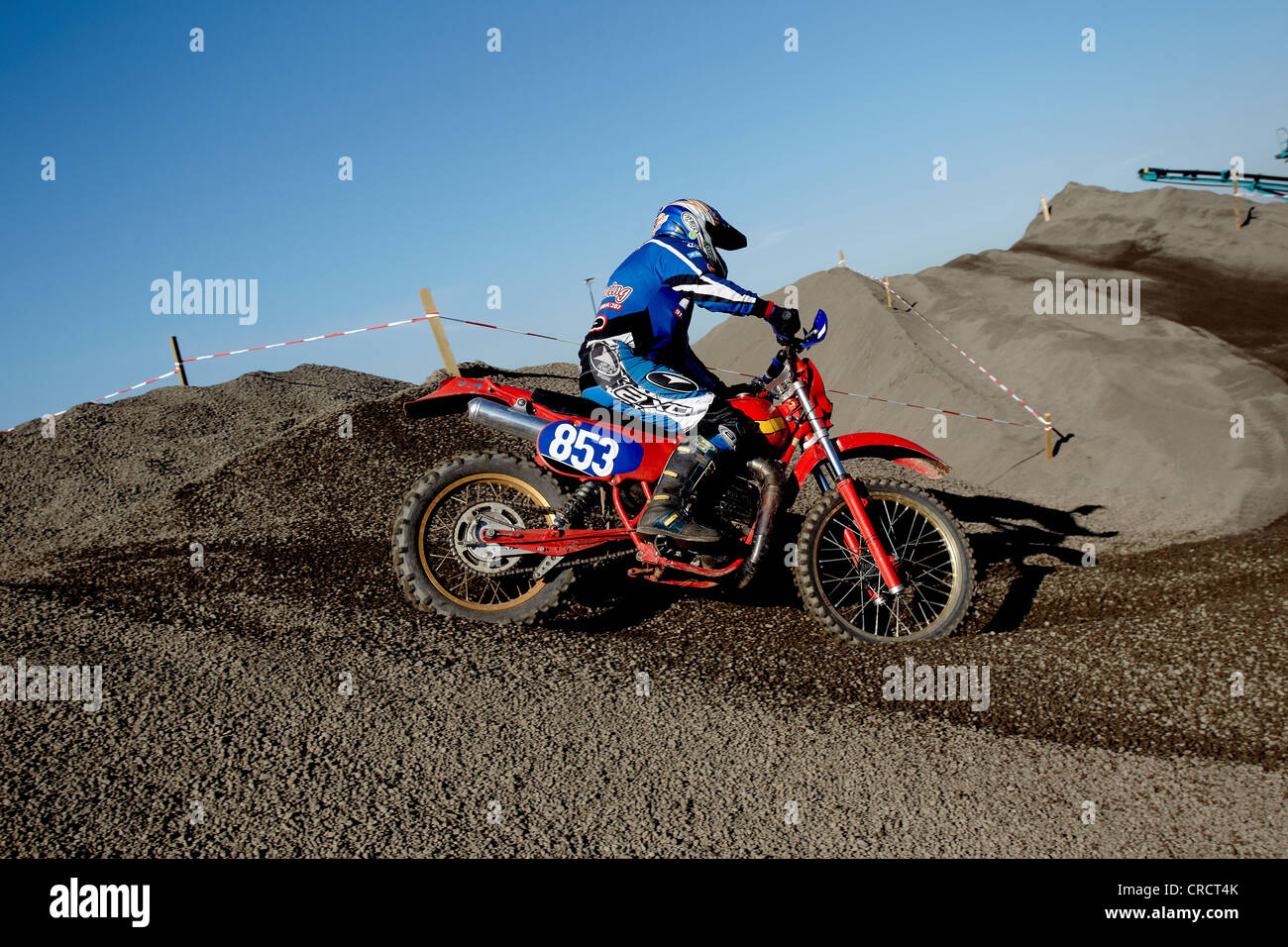 Mittelrheinische Gelaendefahrt, hors route, enduro, motocross Kempenich, Rhénanie-Palatinat, Allemagne, Europe Banque D'Images