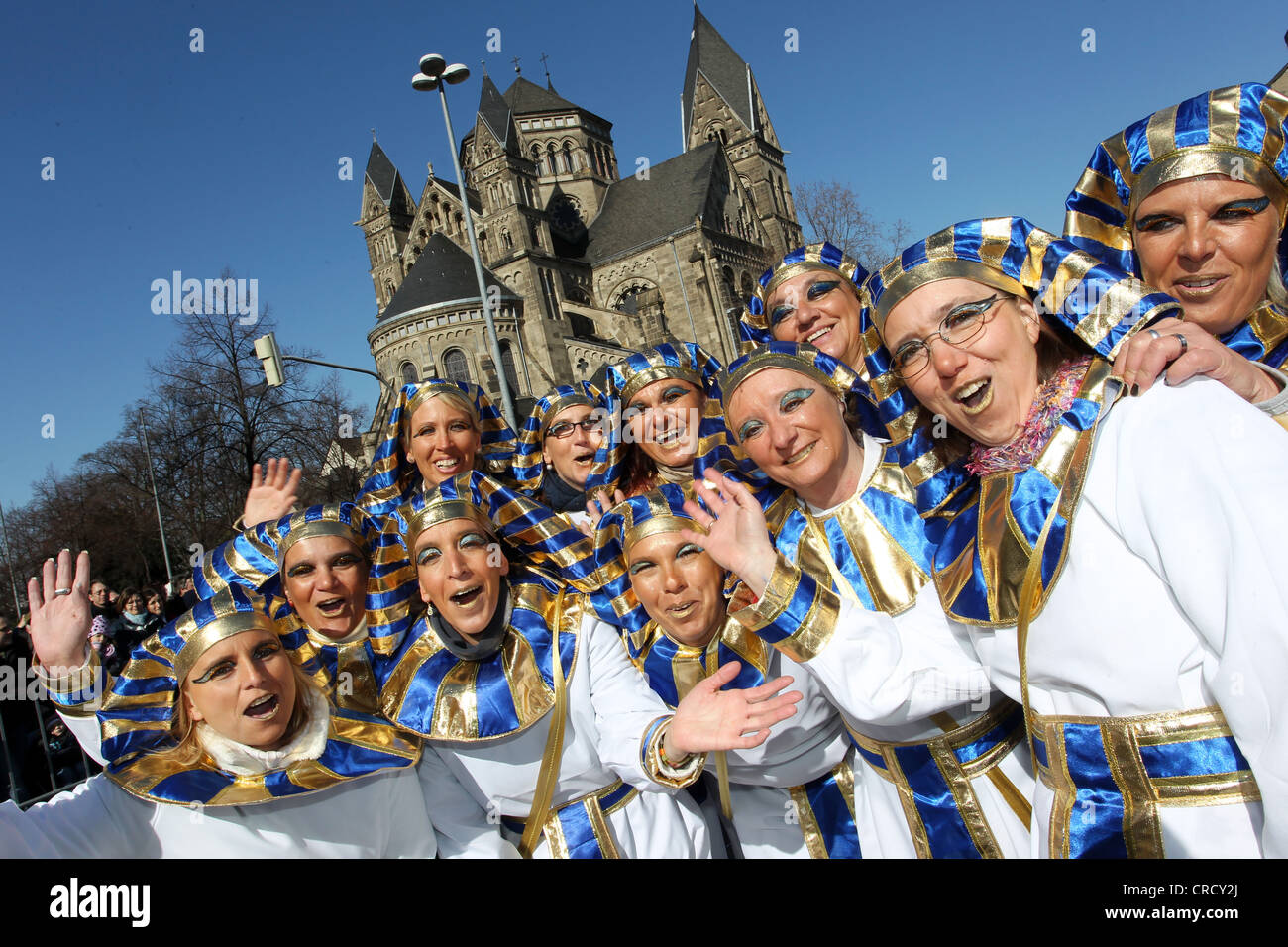 Rosenmontagszug, Carnival procession, Koblenz, Rhénanie-Palatinat, Allemagne, Europe Banque D'Images