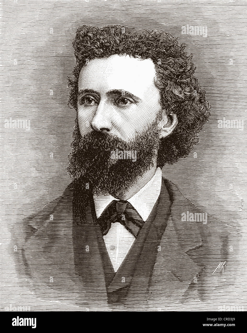 Peter Graham, 1836-1921. Peintre écossais. Du magazine de l'Art publié1878 Banque D'Images