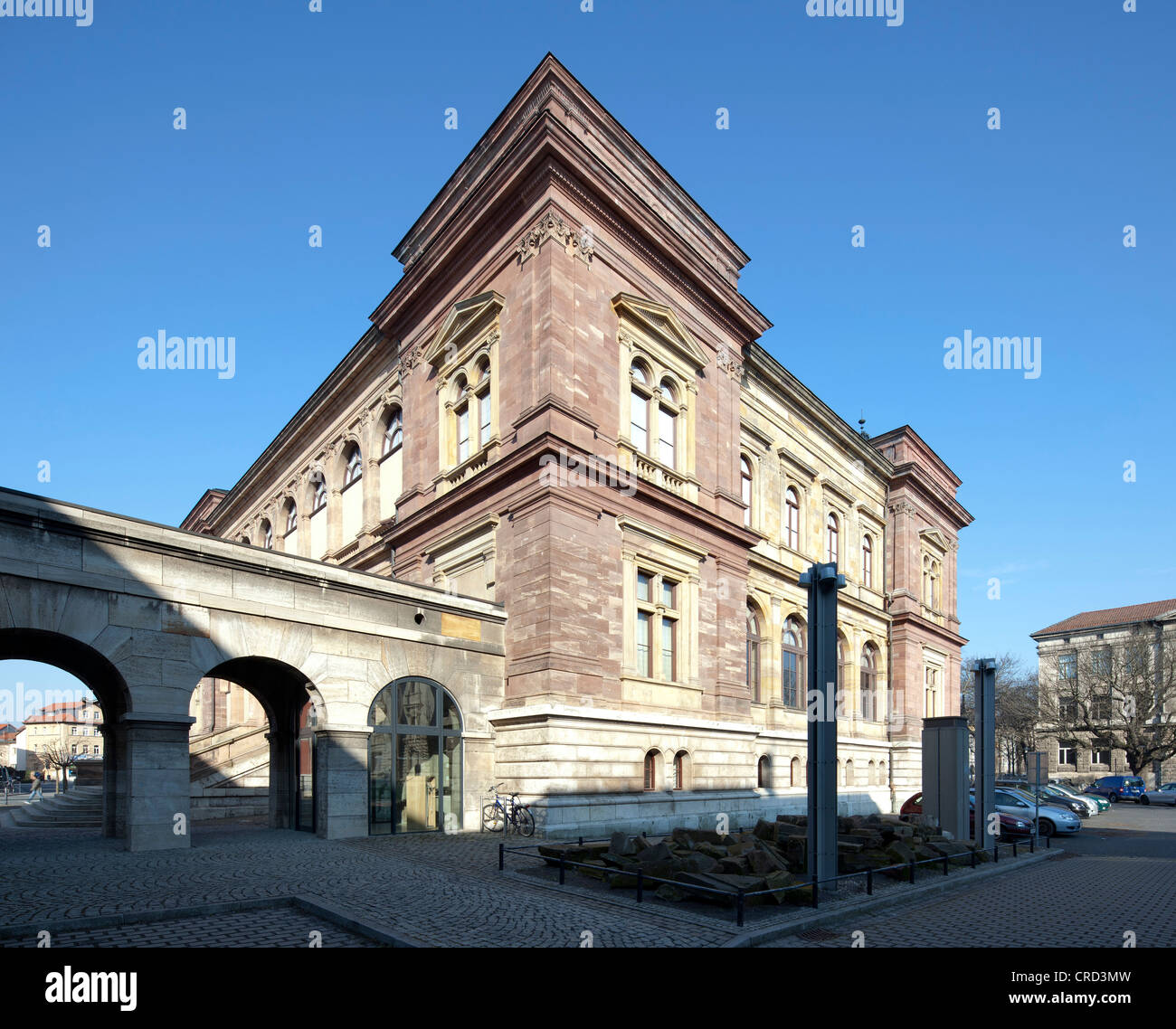 Neues Museum, nouveau musée, ancien grand musée Ducal, Weimar, Thuringe, Allemagne, Europe, PublicGround Banque D'Images