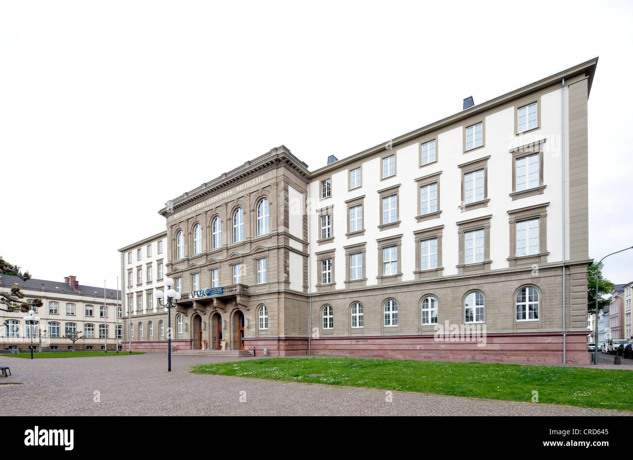 De l'Université Justus Liebig, bâtiment principal, Giessen, Hesse, Germany, Europe, PublicGround Banque D'Images