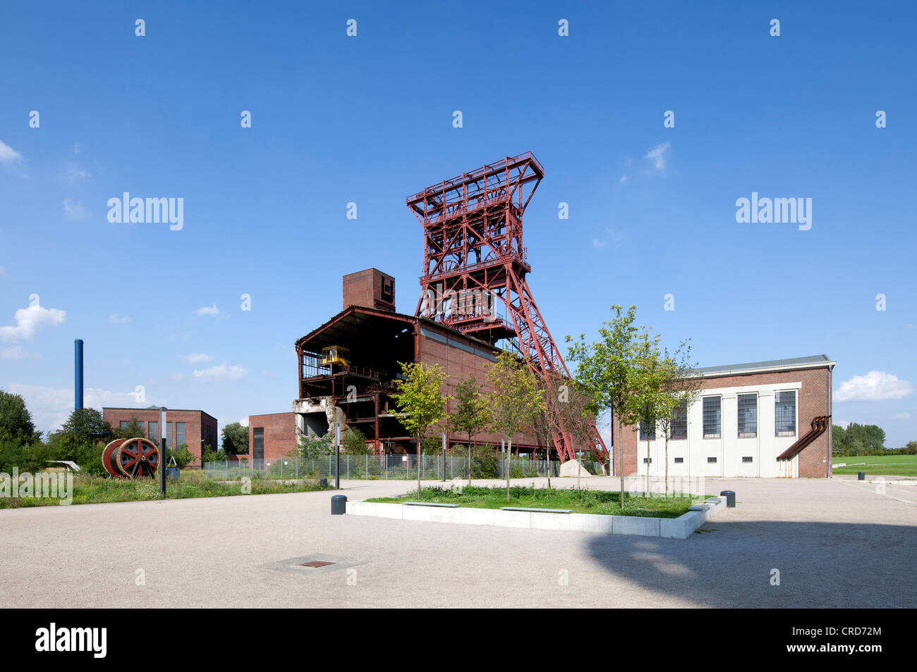 Ancien complexe industriel de la mine de charbon de consolidation, Consol centre culturel, Consol Theater, Gelsenkirchen, Ruhr Banque D'Images