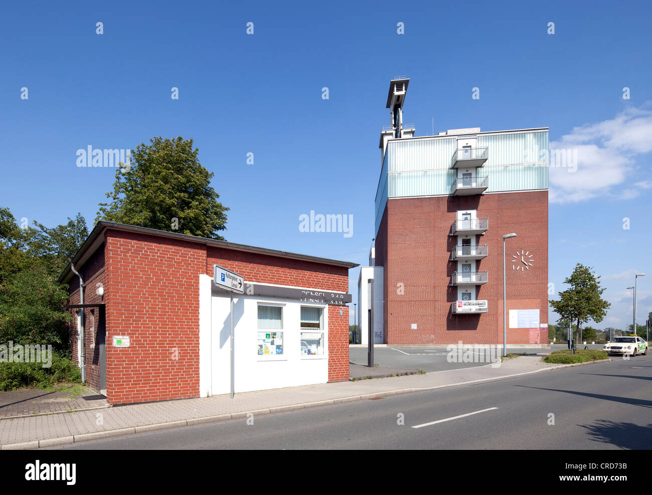 Ancien complexe industriel de la mine de charbon de consolidation, Consol centre culturel, centre de répétition musicale, Gelsenkirchen, Ruhr Banque D'Images