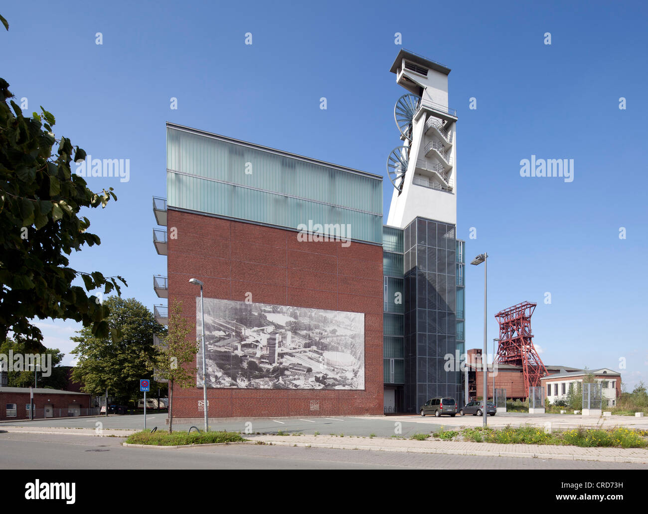 Ancien complexe industriel de la mine de charbon de consolidation, Consol centre culturel, centre de répétition musicale, Gelsenkirchen, Ruhr Banque D'Images