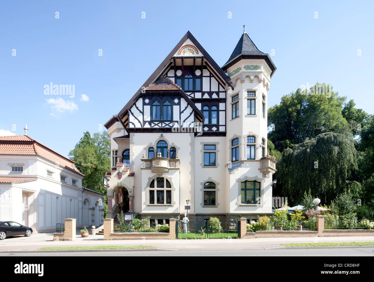 Villa urbaine, rue Wartburgallee, Eisenach, en Thuringe, Allemagne, Europe, PublicGround Banque D'Images