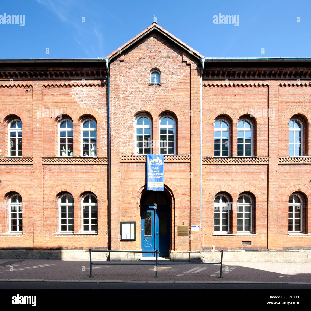 Community College à Eisenach, une ancienne école de grammaire, Eisenach, en Thuringe, Allemagne, Europe, PublicGround Banque D'Images