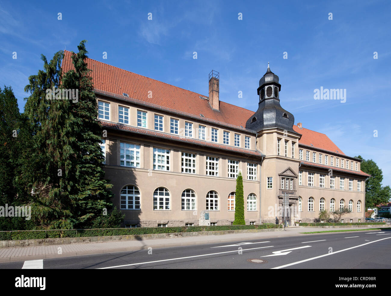 Ernst-Abbe-Gymnasium, lycée, Eisenach, en Thuringe, Allemagne, Europe, PublicGround Banque D'Images