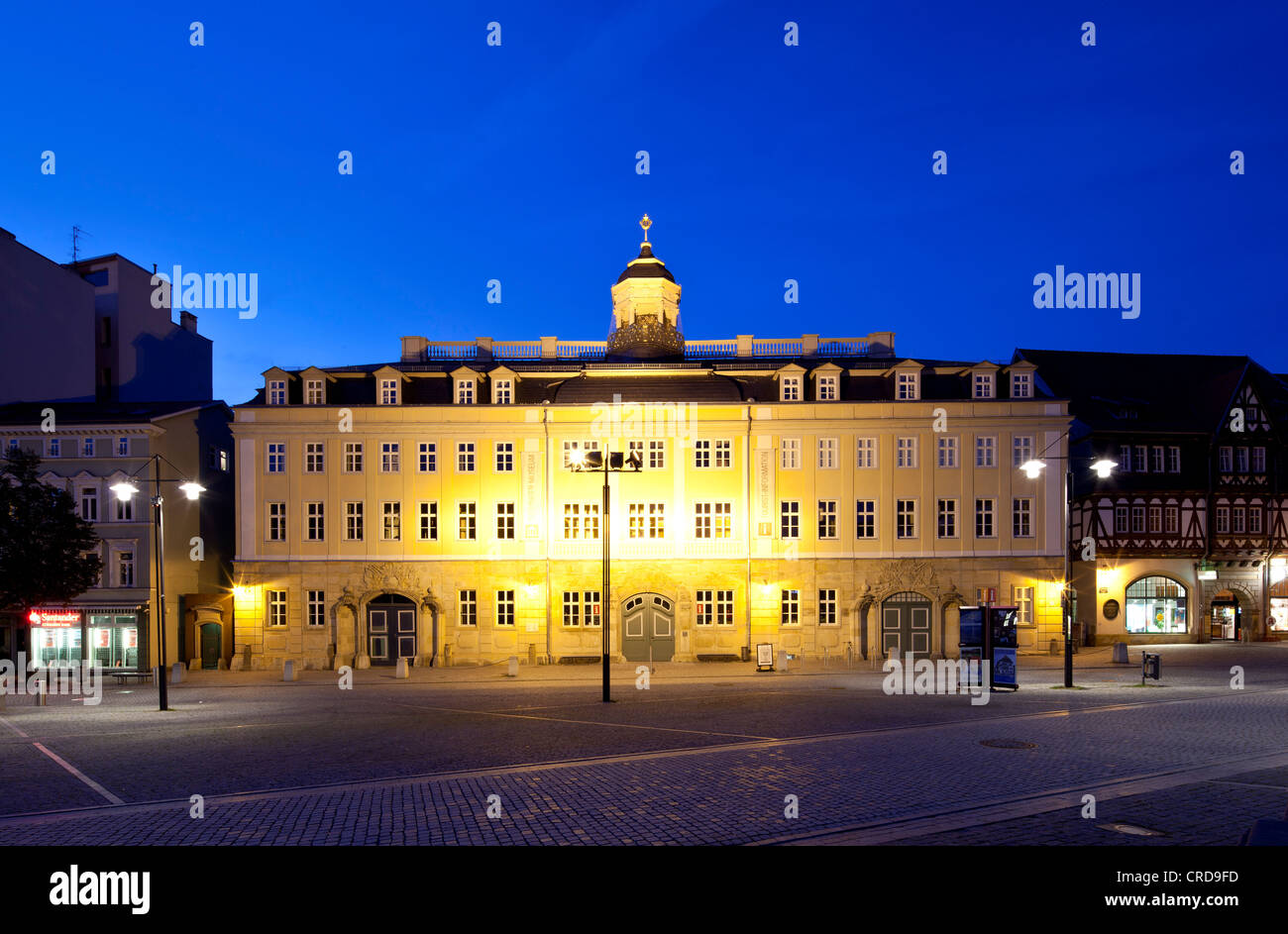 Château de ville, Eisenach, en Thuringe, Allemagne, Europe, PublicGround Banque D'Images