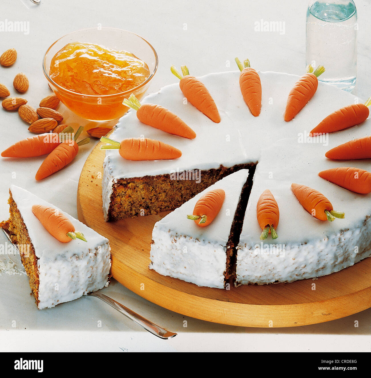 Gateau Suisse De La Carotte Suisse Photo Stock Alamy