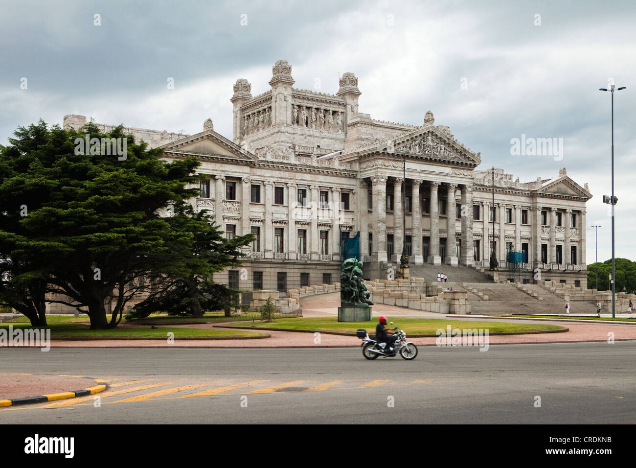 Le Palais législatif à Aguada, au nord du centre-ville, maintenant les bureaux du Parlement uruguayen, Montevideo, Uruguay Banque D'Images