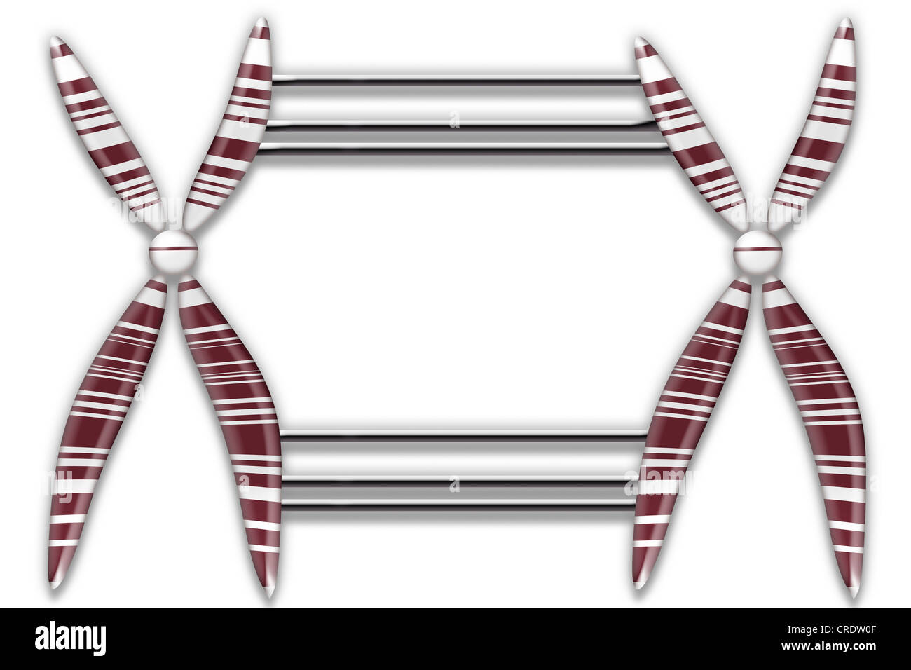Chromosomes dans la mitose ou division cellulaire, illustration Banque D'Images
