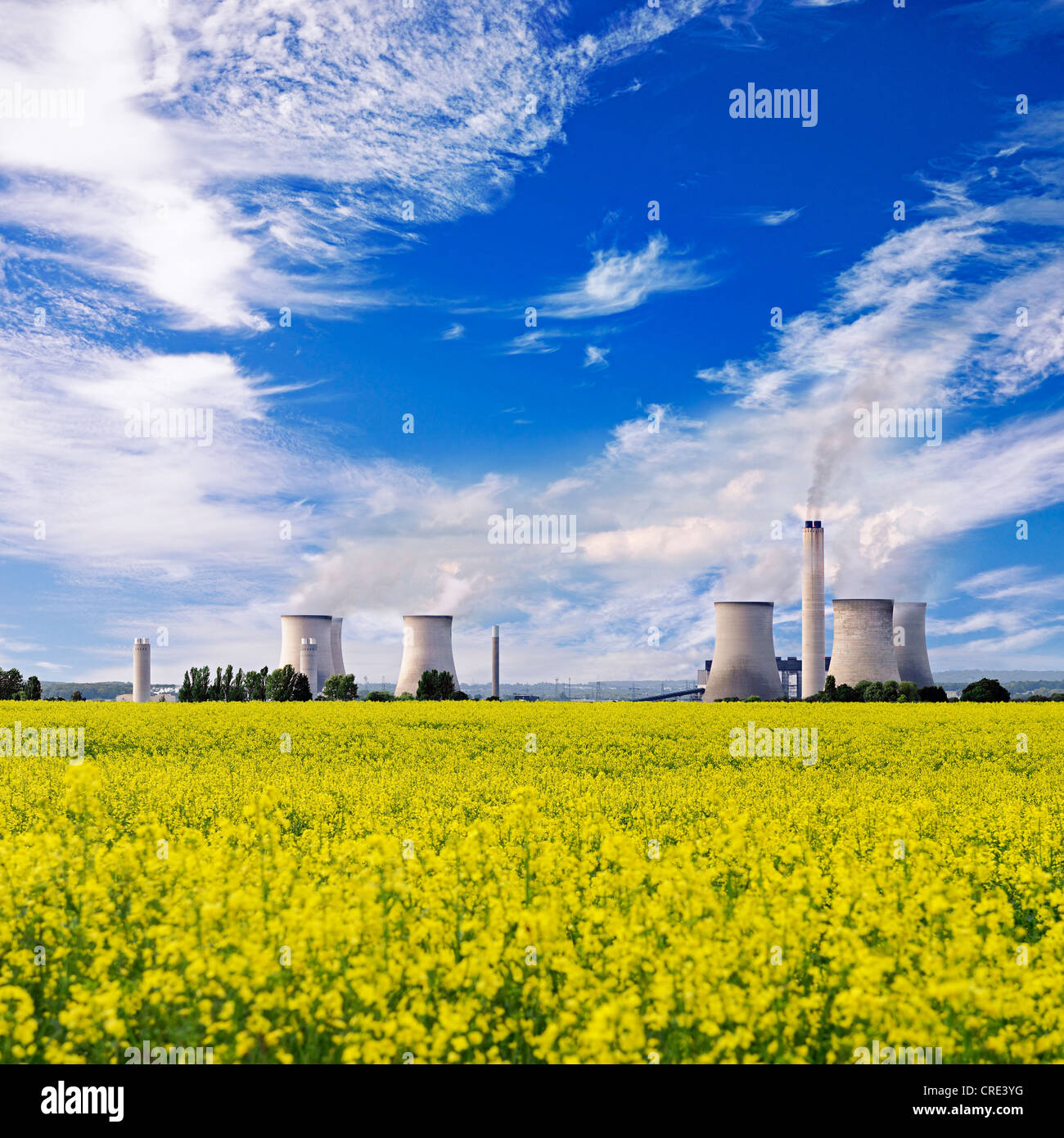 Power Station, Didcot, Oxfordshire, UK Banque D'Images