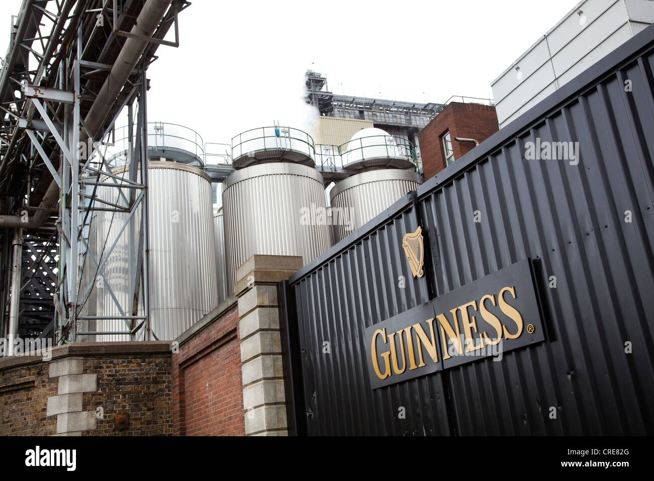 La Brasserie Guinness, une partie de la société de boissons de Diageo, Dublin, Irlande, Europe Banque D'Images