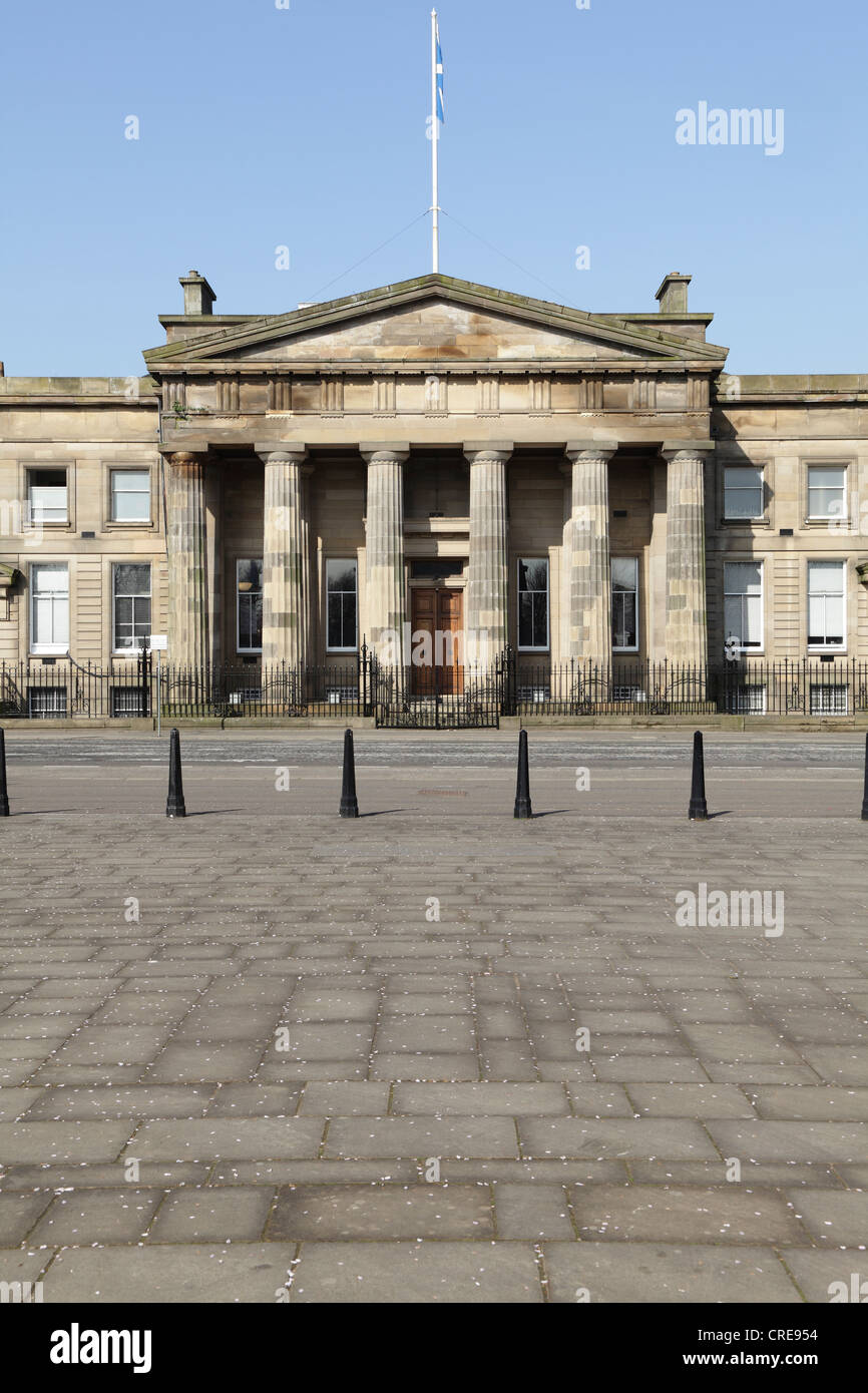 L'ancien bâtiment de la Haute Cour de Glasgow sur Saltmarket, Ecosse, Royaume-Uni Banque D'Images