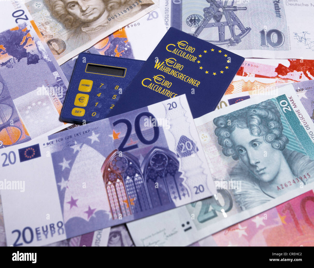 Euro currency converter Banque de photographies et d'images à haute  résolution - Alamy