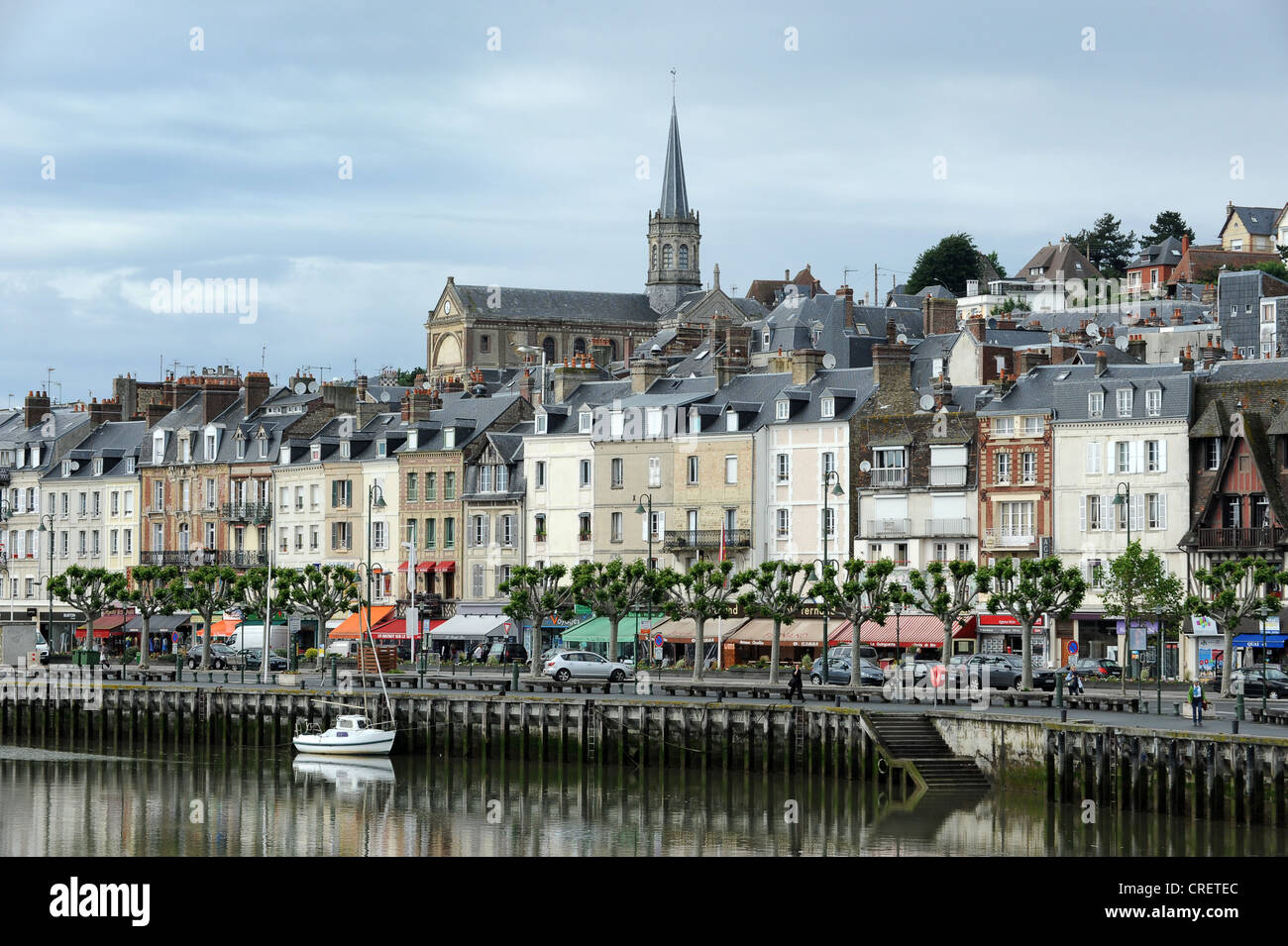 Trouville Normandie France Banque D'Images