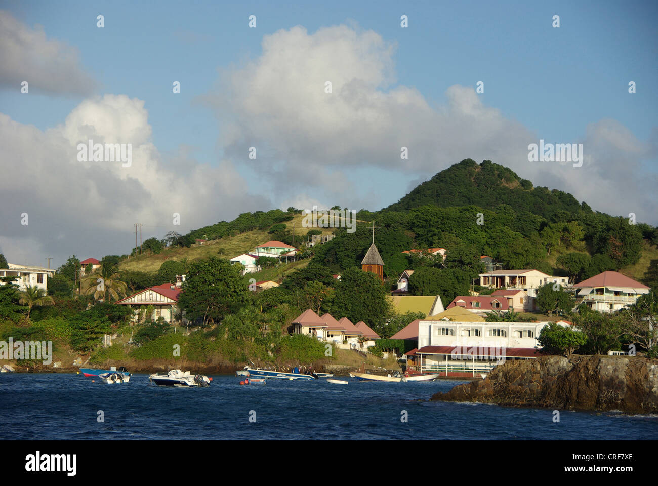Les Saintes, Terre de haut, Guadeloupe, mer des Caraïbes Banque D'Images