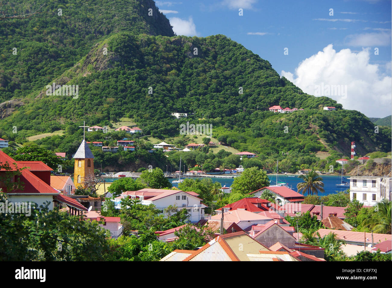 Les Saintes, Terre de haut, Guadeloupe, mer des Caraïbes Banque D'Images