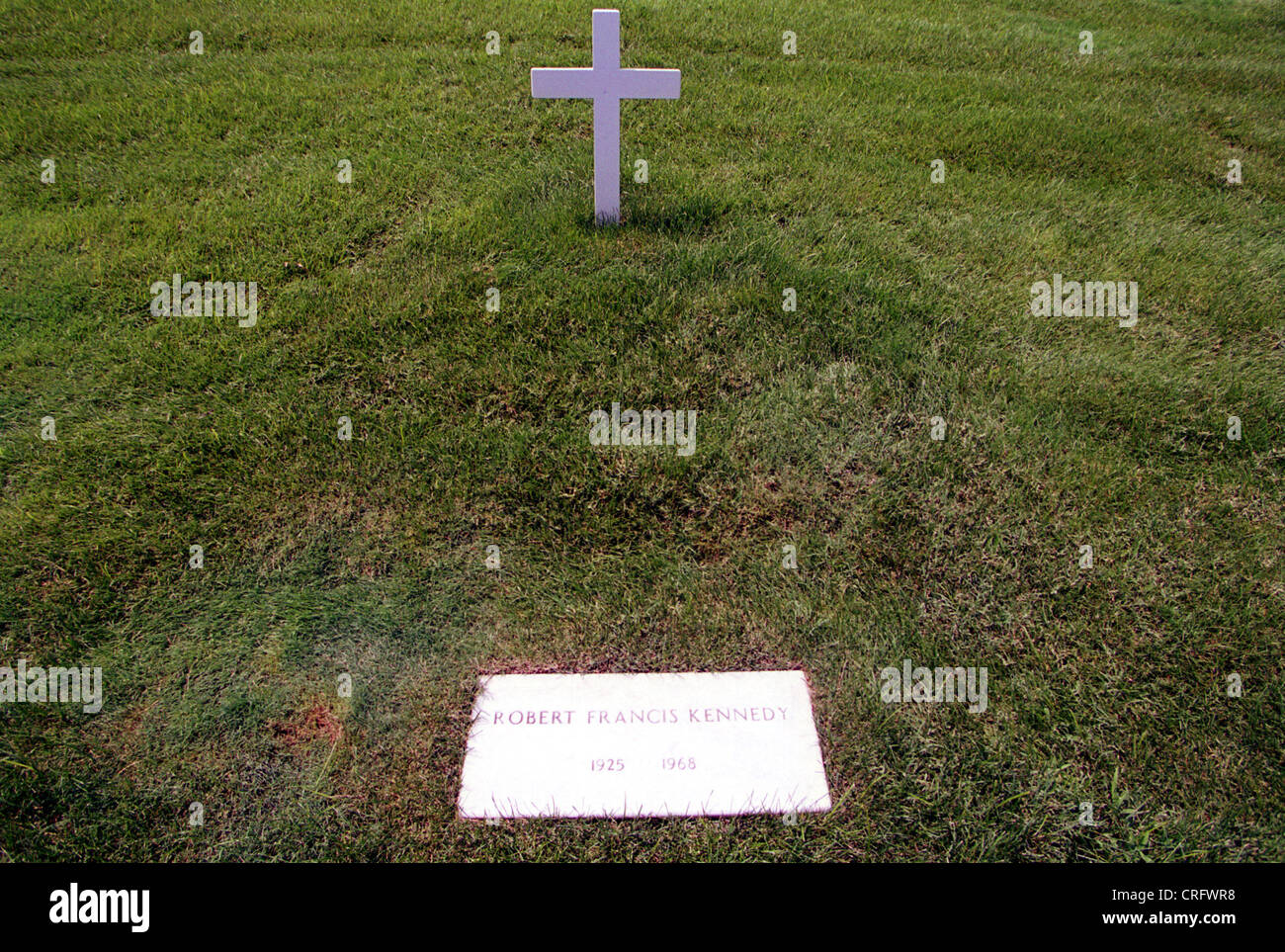 Arlington, États-Unis, la tombe de Robert Kennedy Banque D'Images