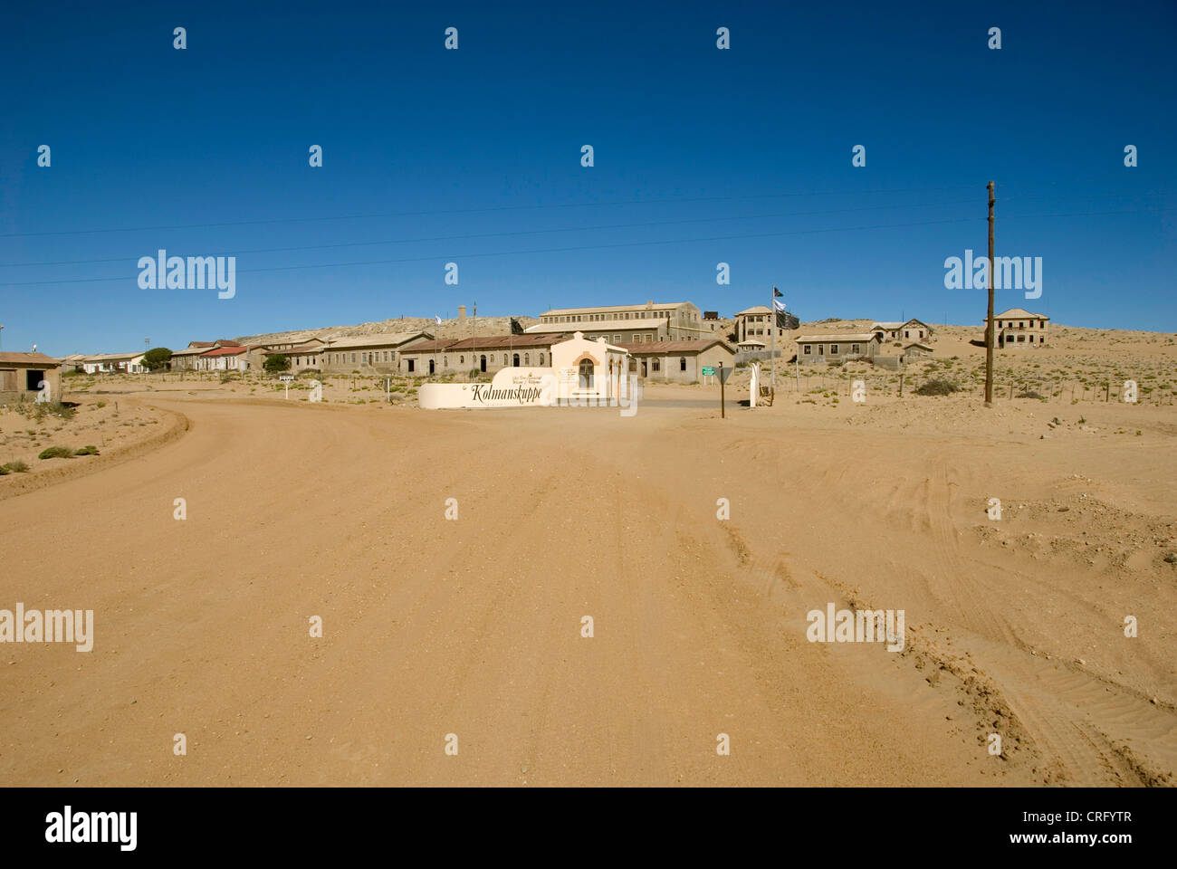 Ville de diamants abandonnés, Namibie, Luederitz Banque D'Images