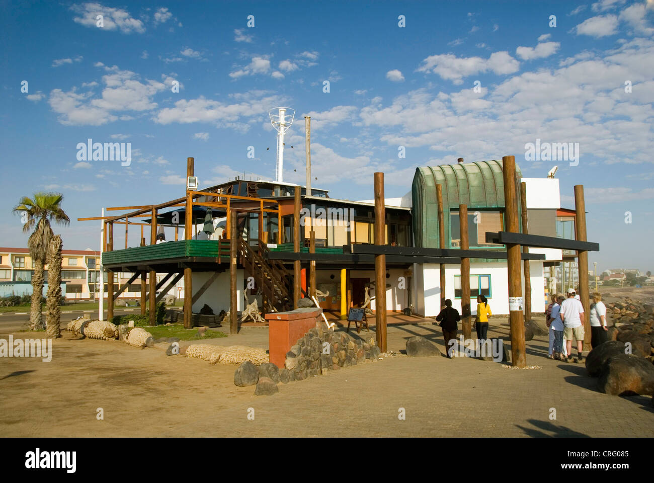 Le remorqueur Restaurant à l'ancienne jetée, Namibie, Windhoek Banque D'Images