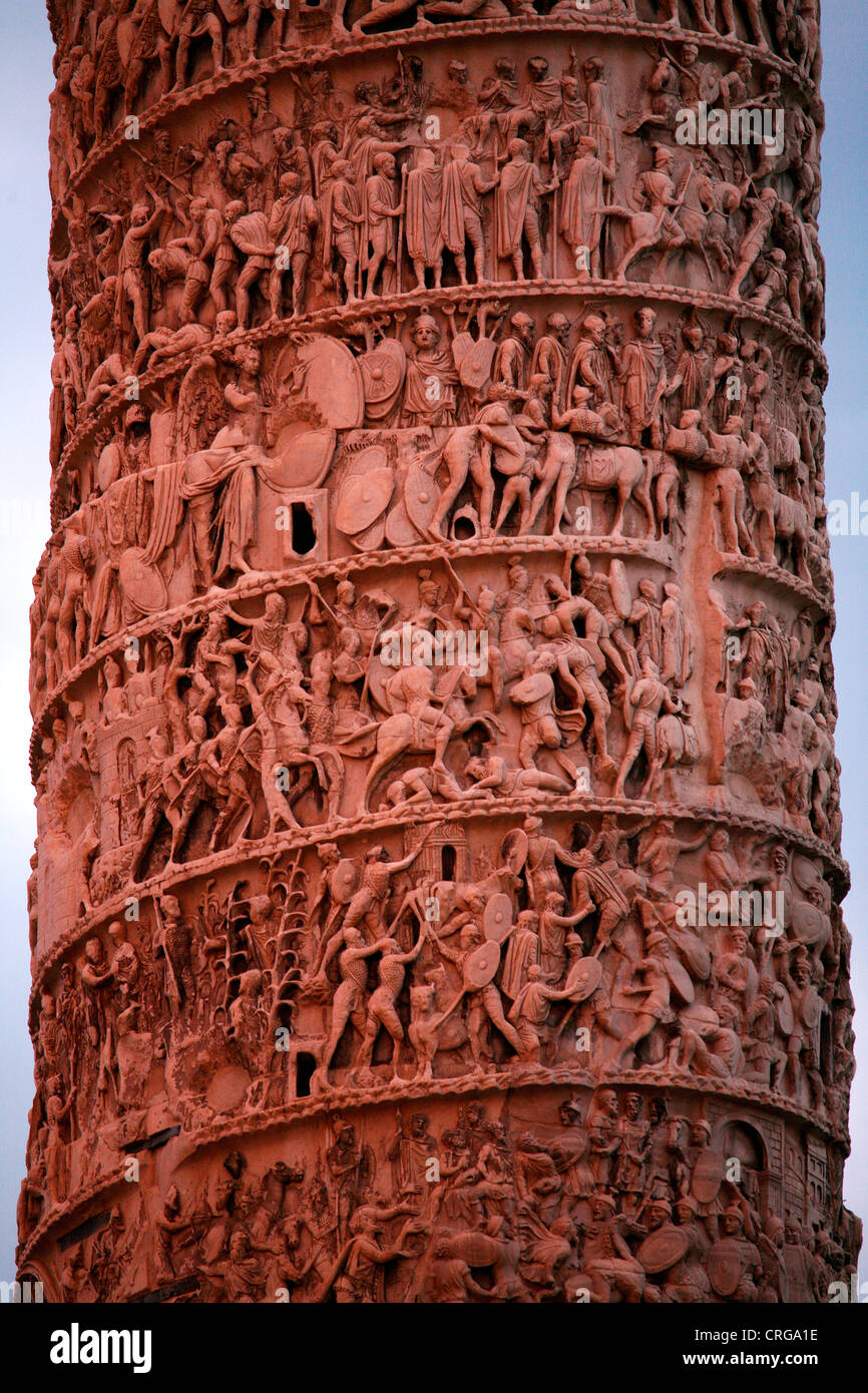 Column of Marcus Aurelius Banque D'Images