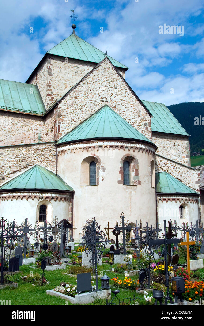 L'église San Candido, Italie, San Candido, Trentino-Suedtirol Banque D'Images