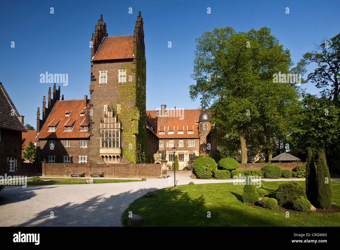 Heesen château, Allemagne, Rhénanie du Nord-Westphalie, Ruhr, Hamm Banque D'Images