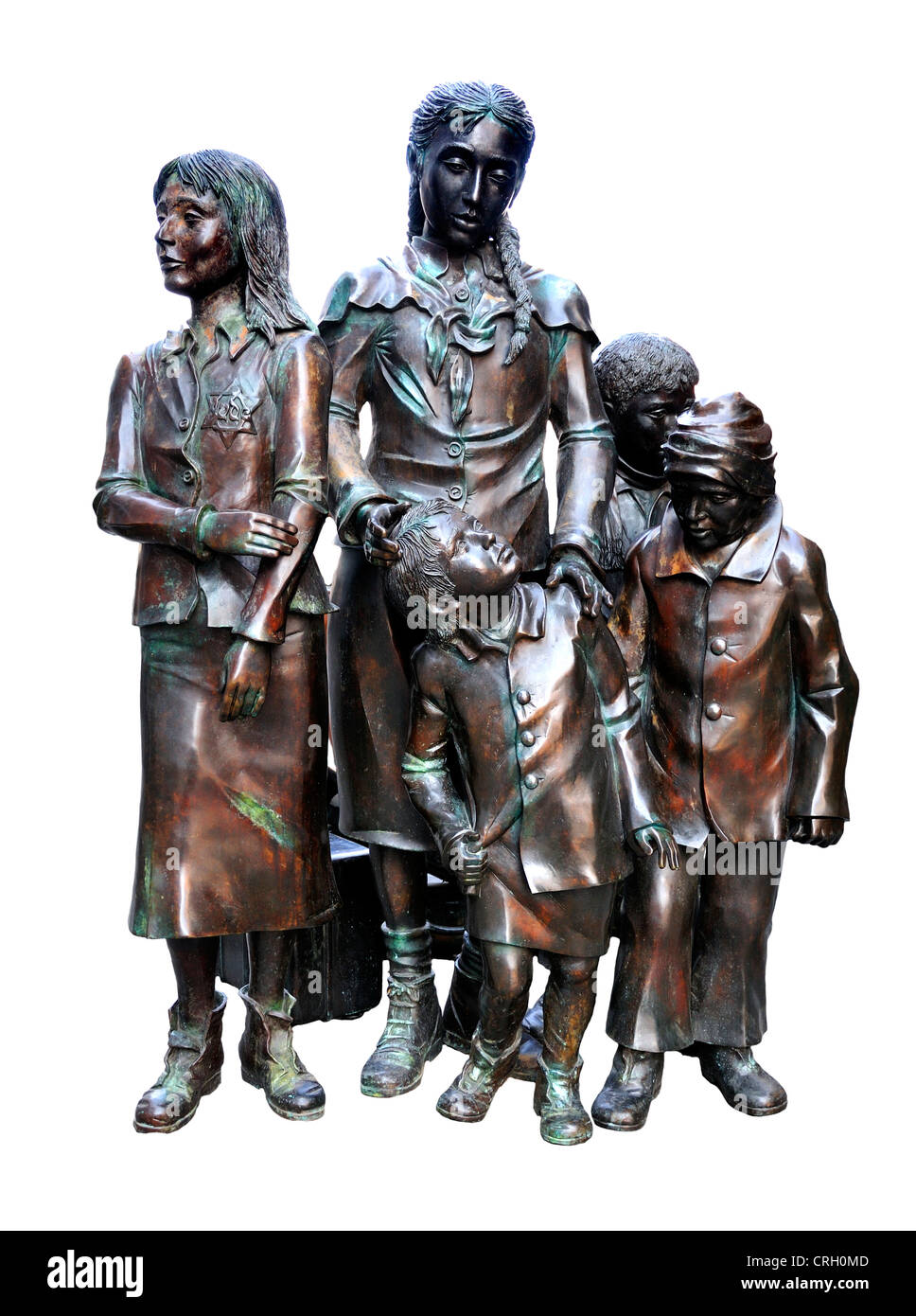 Berlin, Allemagne. 'Zuge in das Leben, Zuge in den Tod; 1938-1945' ('trains à la vie, trains à la mort' - Frank Meisler, 2008) Banque D'Images